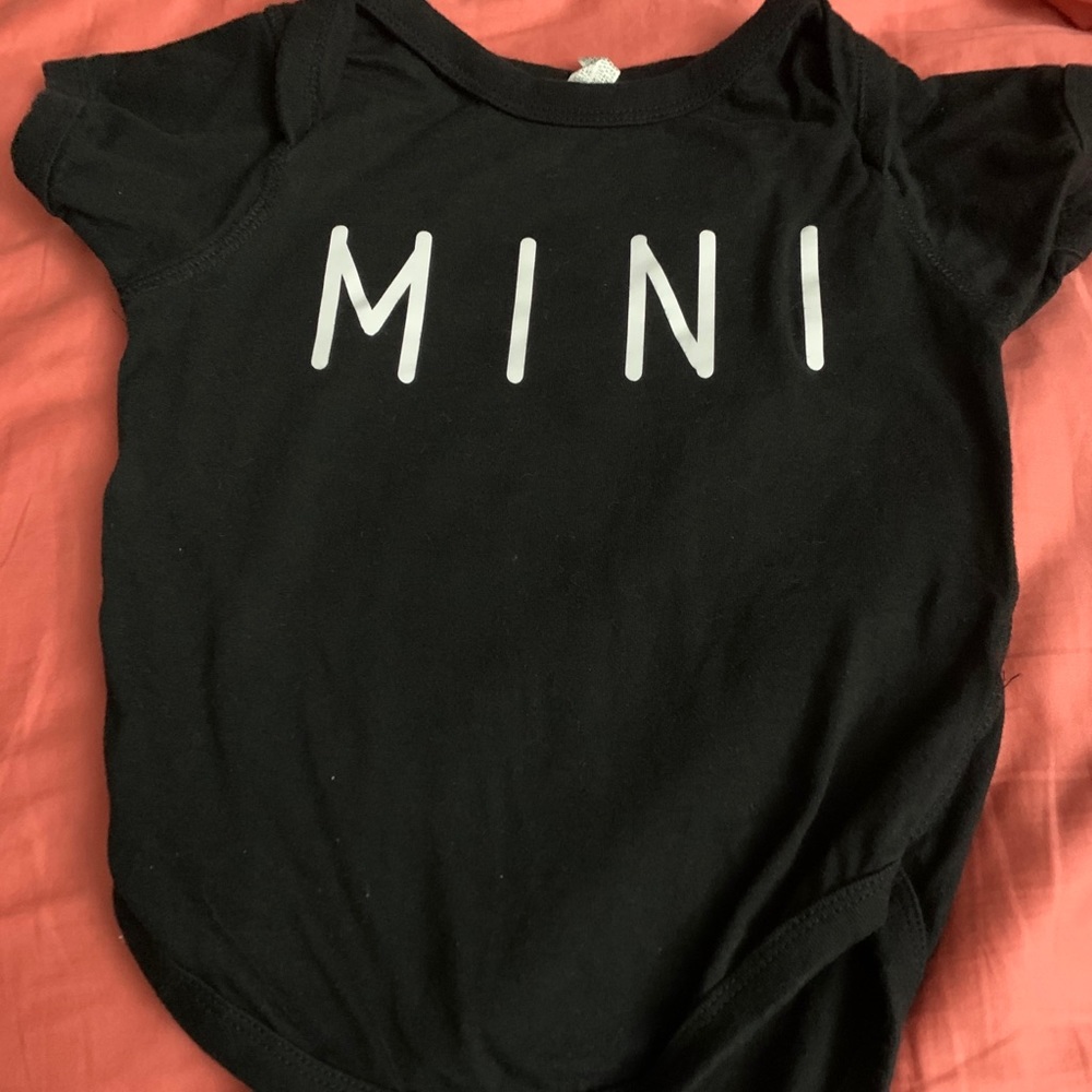 24 month mini baby bodysuit onesie
